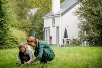 vrouw met kind