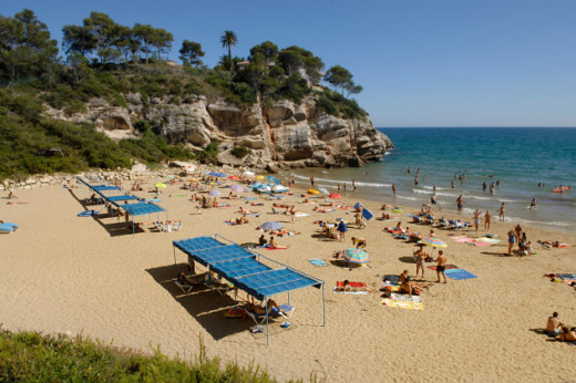 strand spanje