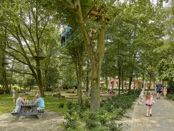 Center Parcs Eemhof promenade