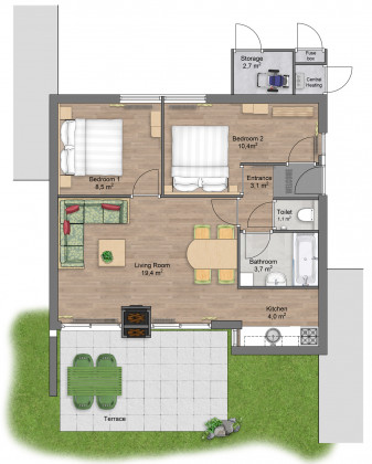 Plattegrond LPE comfort 4 (margriet)
